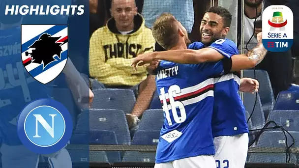 Sampdoria 3-0 Napoli | Sampdoria Gain First Win in Huge Upset! | Serie A