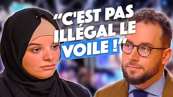 Le face à face tendu entre Damien Rieu, militant d'extrême droite et Lilia Bouziane, juriste