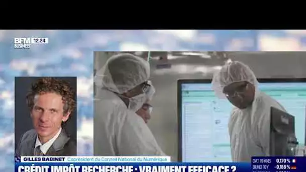 Gilles Babinet (CNNum) : Crédit impôt recherche, vraiment efficace ?