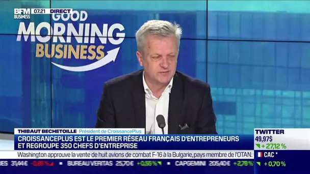 Thibaut Bechetoille (CroissancePlus): CroissancePlus est le premier réseau français d'entrepreneurs
