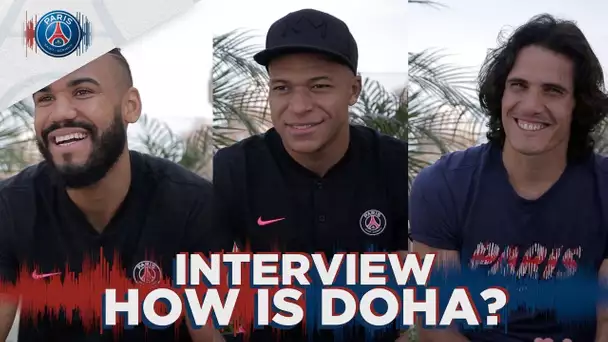 INTERVIEW with Mbappé, Cavani & Choupo-Moting