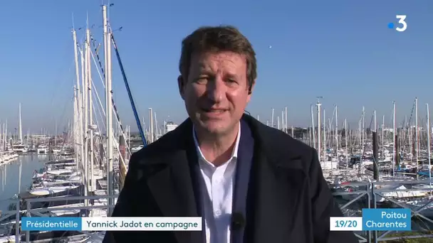 Présidentielle 2022 : Yannick Jadot en visite en Charente-Maritime