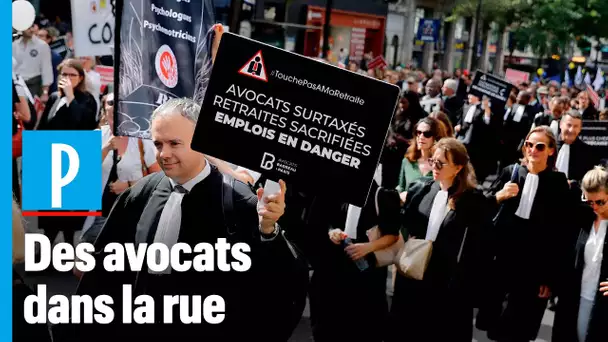 Les avocats manifestent à Paris : « Ce n'est que le premier round »