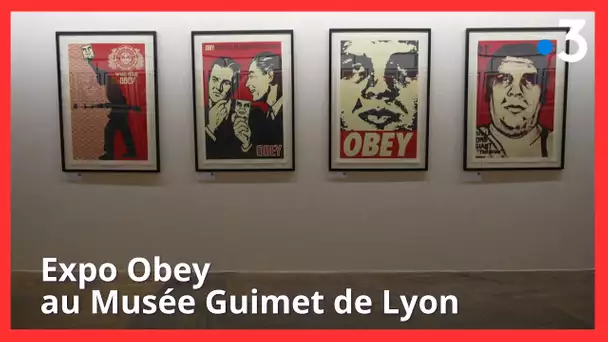 1000 œuvres de Obey exposées au Musée Guimet de Lyon