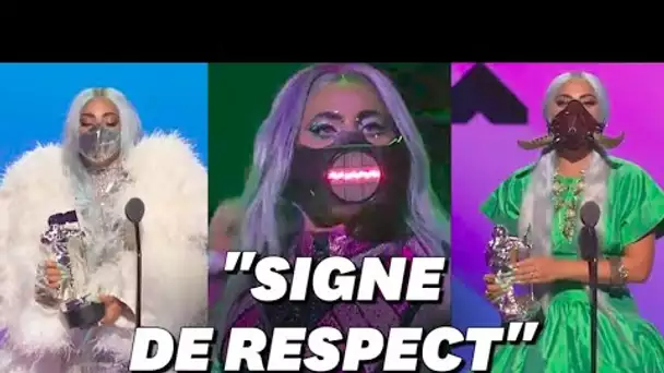 Lady Gaga et ses masques extravagants aux MTV VMA 2020