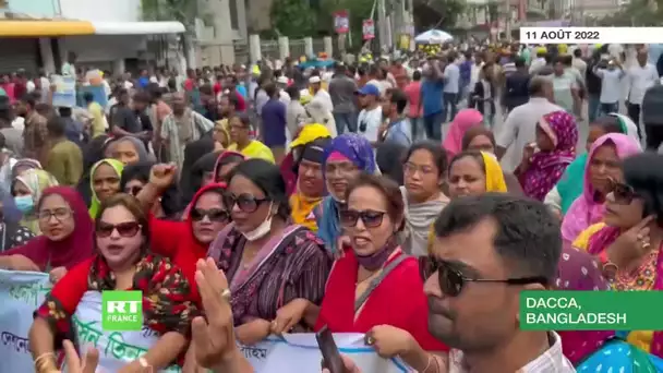 Bangladesh: à Dacca des milliers de manifestants protestent contre la hausse des prix des carburants