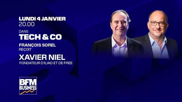 🔴 INTERVIEW - François Sorel reçoit Xavier Niel pour sa première de Tech&Co