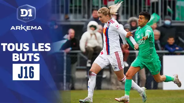 D1 Arkema, journée 16 : tous les buts