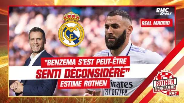 Real Madrid : "Benzema s'est peut-être senti déconsidéré" estime Rothen