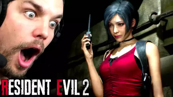 GAMEPLAY AVEC ADA !! Resident Evil 2 Remake (Leon #4)