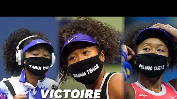 Naomi Osaka s'explique sur ses masques aux noms de victimes de crimes racistes