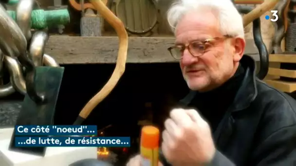 Dans l'antre de l'atelier de Loïc Hervé,  sculpteur de rêves au long cours