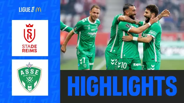 St-Étienne maintient l'ESPOIR en S'IMPOSANT à Reims | 33ème journée - Ligue 1 McDonald's 24/25