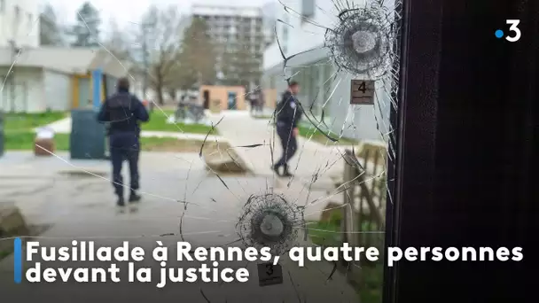 Fusillade à Rennes, quatre personnes devant la justice