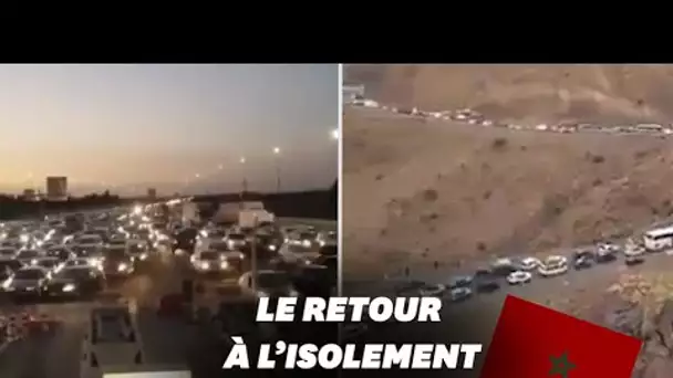 Au Maroc, scènes de chaos dans les transports après la fermeture de 8 villes