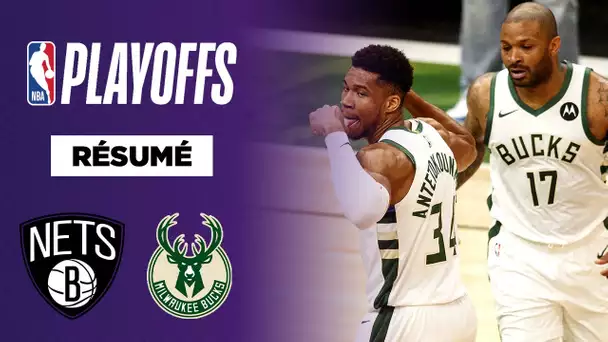 🏀 NBA - Résumé VF :  Les Bucks remettent les compteurs à zéro contre Brooklyn !