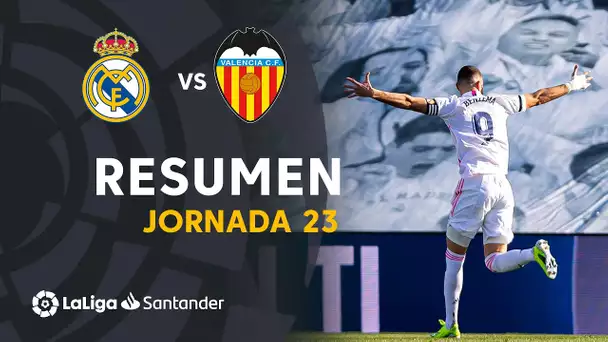 Resumen de Real Madrid vs Valencia CF (2-0)