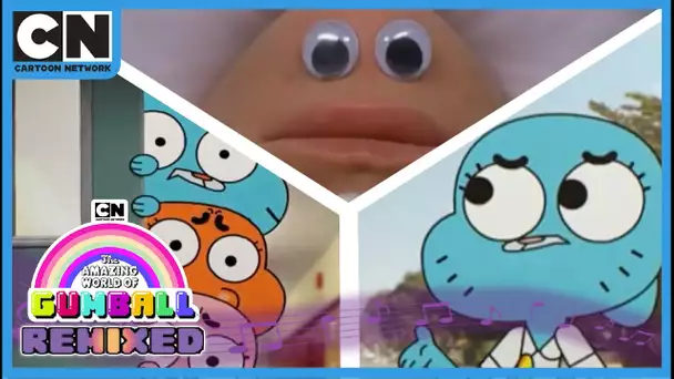Le monde incroyable de Gumball | des compilations incroyables 🎵 | Gumball Remixed #7