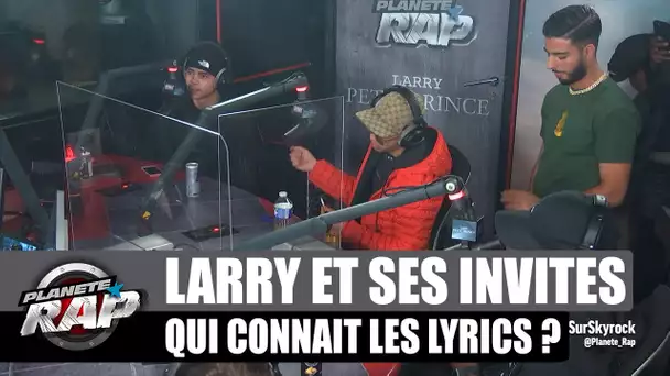Larry - Qui connaît les lyrics ? avec La Peee, Bizyboy & Beuhsom ! #PlanèteRap