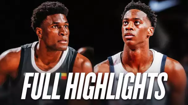 TEAM WORLD vs TEAM USA | 2025 Nike Hoop Summit | Full Game Highlights | April 12, 2025