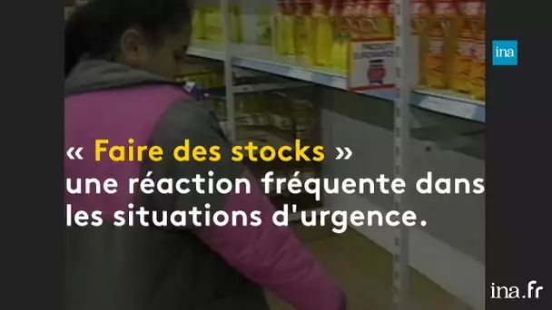 Les achats de panique, un vieux réflexe | Franceinfo INA