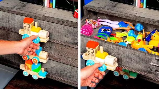 24 ASTUCES POUR LES PARENTS || RECYCLAGE DE JOUETS