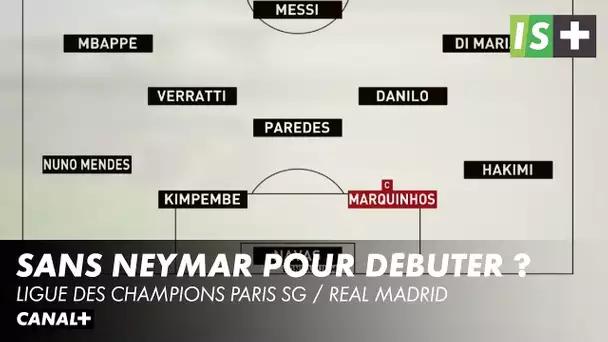 Une équipe sans Neymar pour débuter ? - Ligue des Champions Paris SG / Real Madrid