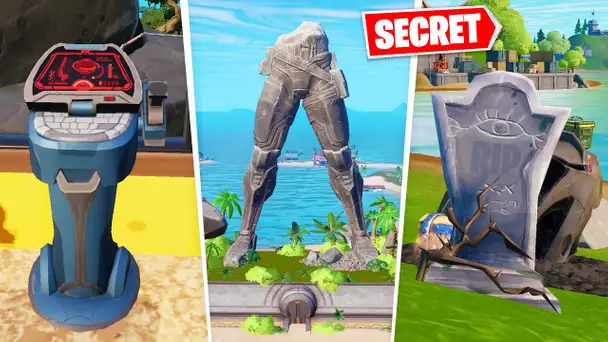 DES NOUVEAUX SECRETS POUR LA SAISON 2 DU CHAPITRE 3 SUR FORTNITE !