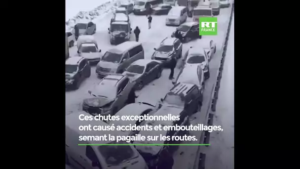 Apocalypse Snow : Moscou touchée par une violente tempête de neige