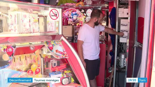 Castres : le retour de la fête foraine après 7 mois d'arrêt