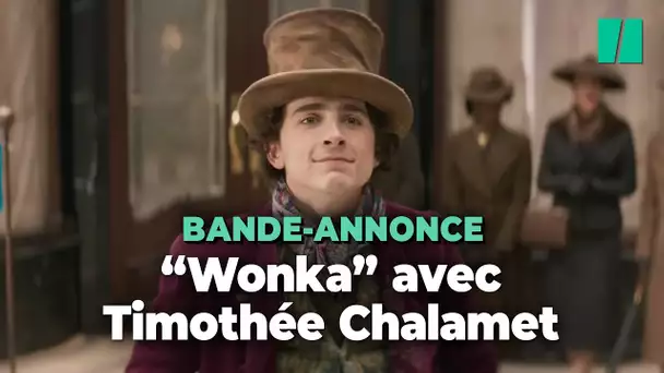 Timothée Chalamet joue le plus célèbre des chocolatiers dans "Wonka"