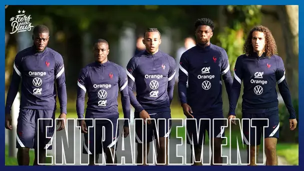 Première séance à Clairefontaine, Equipe de France I FFF 2021