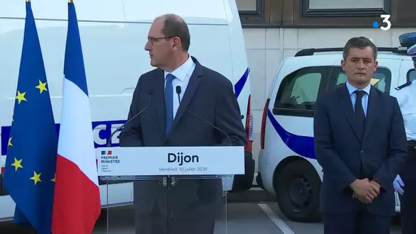 Jean Castex annonce le renfort d'une vingtaine de policiers à Dijon à la rentrée
