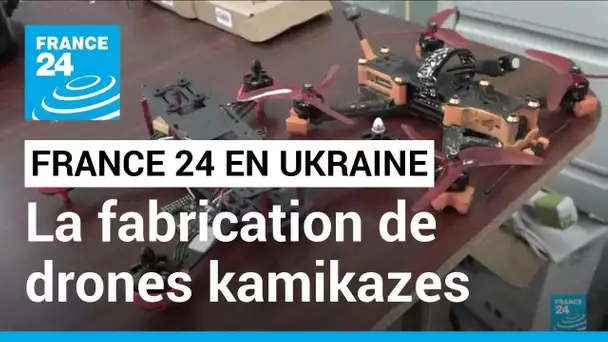 L'Ukraine lancée dans une course à la fabrication de drones kamikazes • FRANCE 24