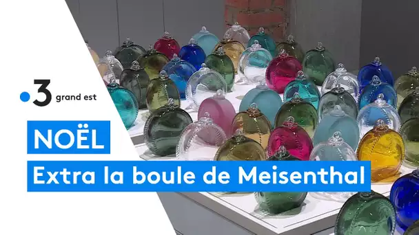 C'est Extra, la nouvelle boule de Noël de la verrerie de Meisenthal version 2022