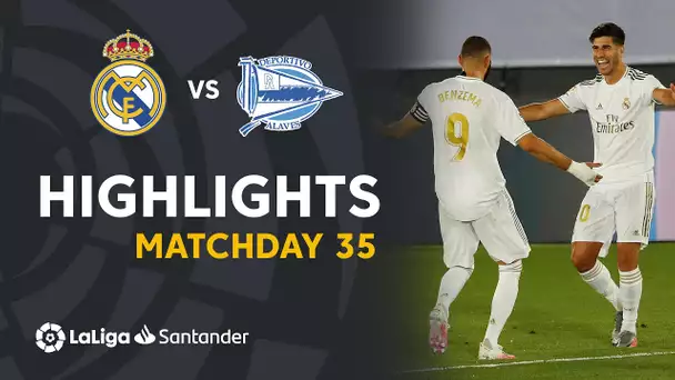 Highlights Real Madrid vs Deportivo Alavés (2-0)