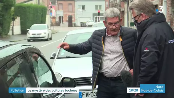 Des taches mystérieuses sur des voitures à Pont-sur-Sambre