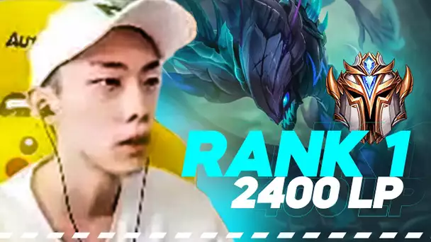 COMMENT LE RANK 1 MONDE CARRY AVEC KHA ZIX JUNGLE !! (2400 LP CHALLENGER )