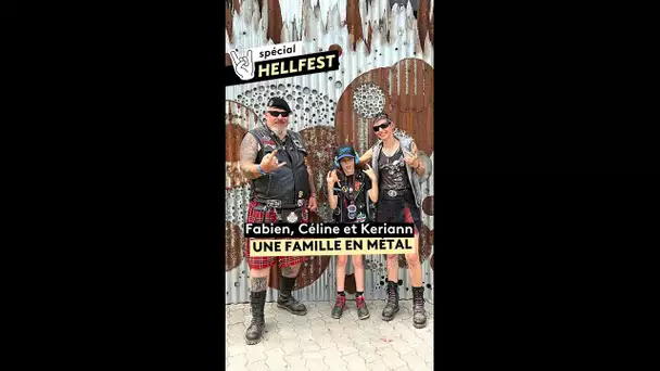 Hellfest 2023. Portrait de Fabien, Céline et Keriann : une famille en Metal