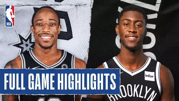 SPURS at NETS | FULL GAME HIGHLIGHTS | March 6, 2020