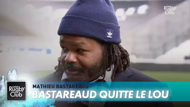 10 novembre 2019 : Mathieu Bastareaud était ému de quitter le LOU