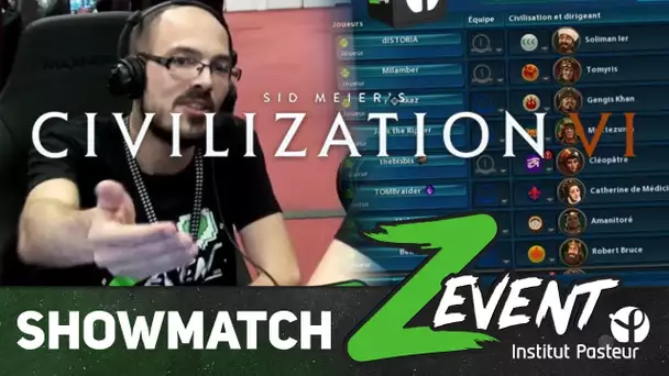 ZEvent 2019 #22 : Civilization VI Showmatch