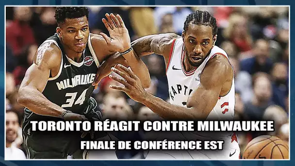 TORONTO RÉAGIT CONTRE MILWAUKEE ! Finale de Conférence Est