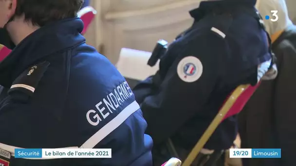 Bilan de la sécurité 2021 en Haute-Vienne