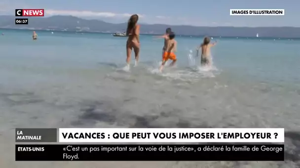 Vacances : que peut vous imposer votre employeur ?