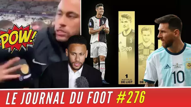 NEYMAR entendu par la police, Cristiano RONALDO zappe Lionel MESSI