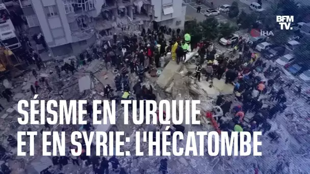 Séisme en Turquie et en Syrie: l'hécatombe