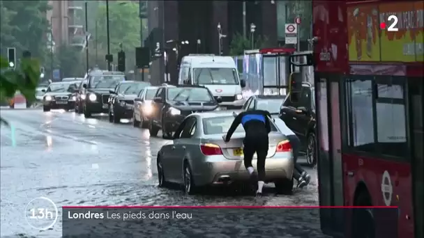 Londres les pieds dans l'eau