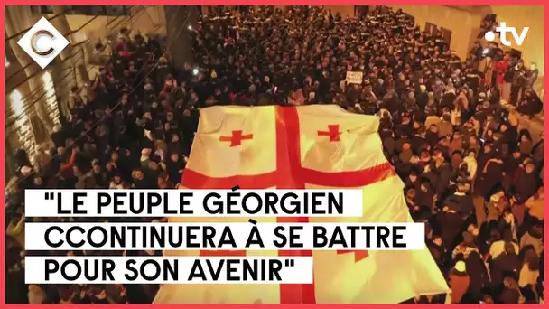 Géorgie, une nouvelle Ukraine aux portes de la Russie ? - Patrick Cohen - C à vous - 10/03/2023