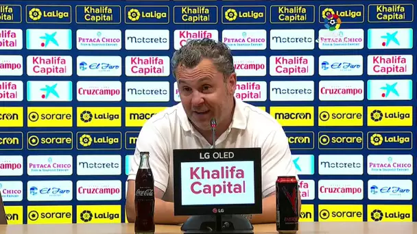 Rueda de prensa Cádiz CF vs Villarreal CF
